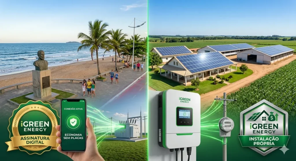 Energia Solar em São Mateus, Guriri e KM 41: Qual a Melhor Escolha para Sua Casa ou Empresa?​