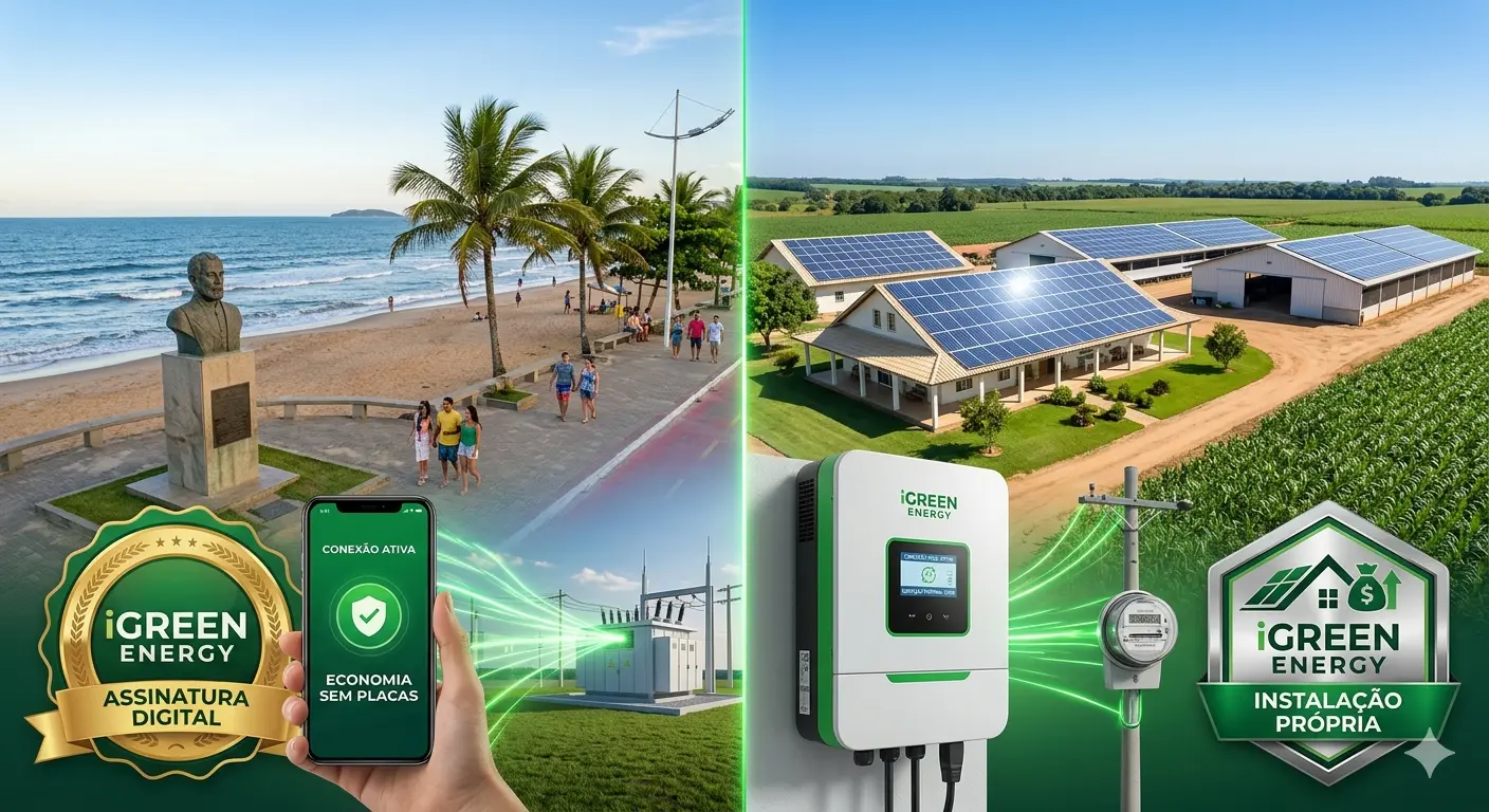 Energia Solar em São Mateus, Guriri e KM 41: Qual a Melhor Escolha para Sua Casa ou Empresa?​