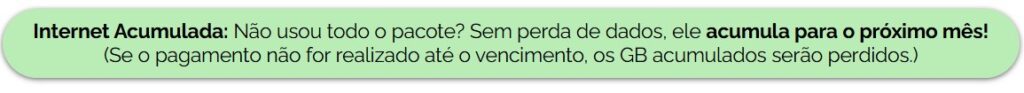 Conheça a Conexão Telecom da iGreen Energy. Celular com internet que acumula, WhatsApp ilimitado e descontos exclusivos no iGreen Club. Mude agora!
